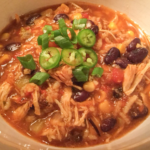 Chicken Enchilada Soup